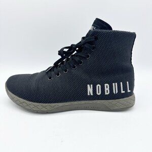 NoBull High Top Shoes Womens 9.5 Black Trainers Gym Workout Cross Training